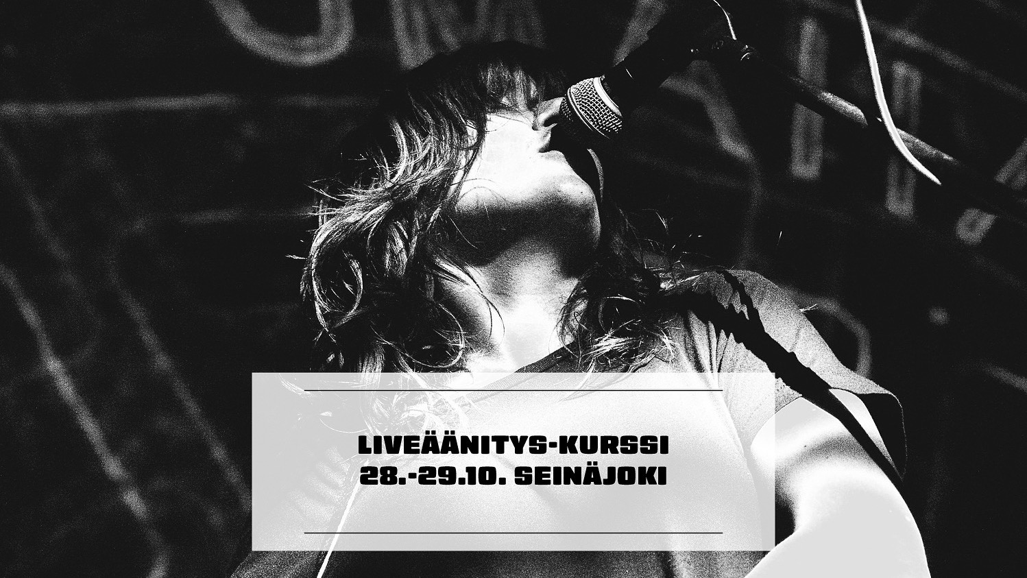 Liveäänitys-kurssin kansikuva